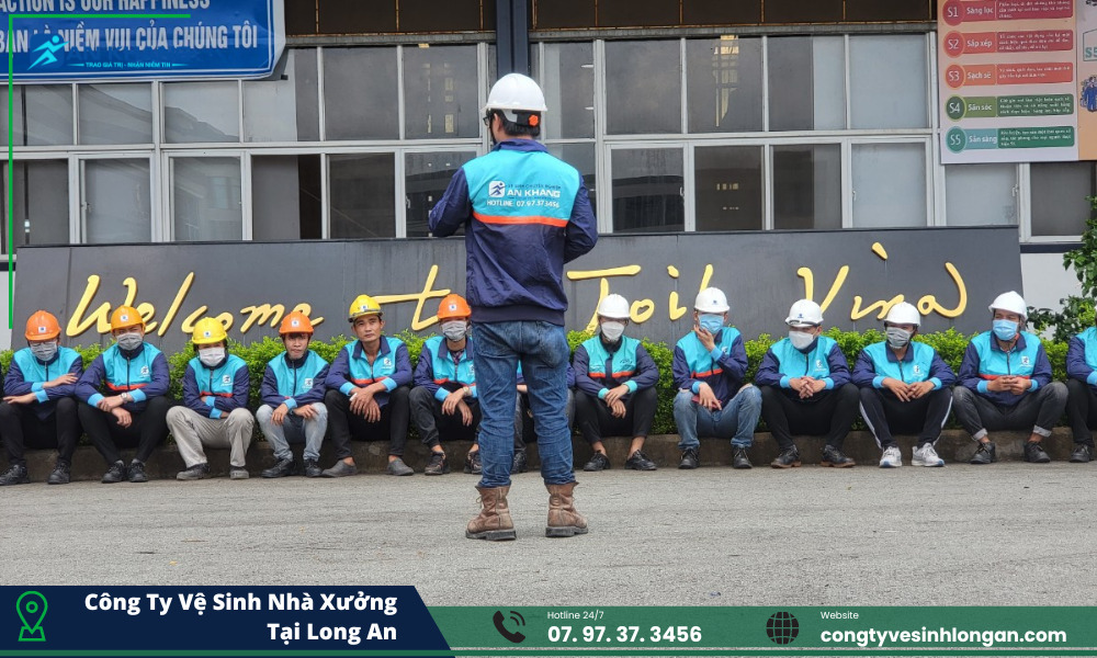 Dịch vụ vệ sinh nhà xưởng